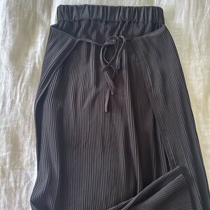 Black Henrik Vibskov Pleated Skirt